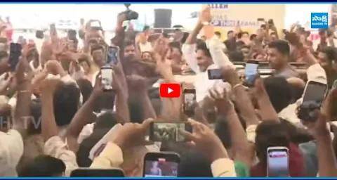 YS Jagan Mass Entry 1