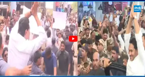 Ys Jagan Mohan Reddy Reaches Vizag 1