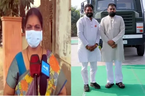 Complaint Filed Against Janasena Leader Kolli Vara Prasad by His Wife