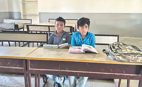 Government high school students are about to be absent
