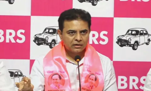 BRS Working President KTR Slams CM Revanth Reddy