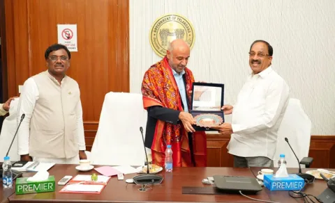 Iran Delegation Shows Keen Interest in Telangana Agricultural Cooperative Model