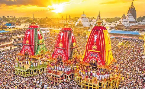Highlights Of The Jagannath Rath Yatra In Puri