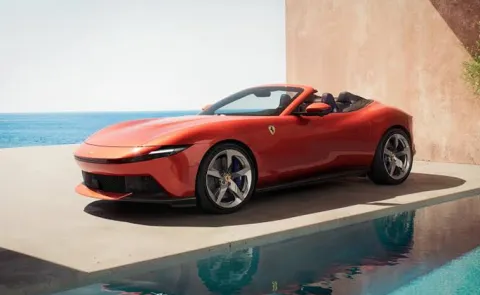 Ferrari Amalfi Spider With V8 Launched In India At Rs 4 6 Crore