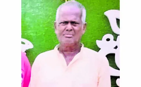 Elderly man dies of heart attack in Srikakulam district