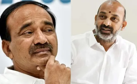 Talks Towards Reconciliation Between Etela Rajender And Bandi Sanjay