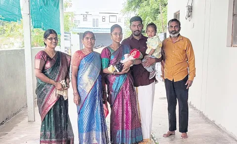 Baby Girl Born Affter Three Generations