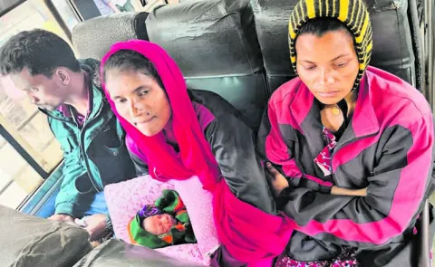 Severe difficulties in returning to Balina Lakshmi after treatment