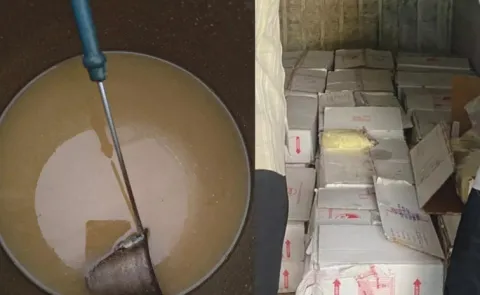 850 kg of suspected adulterated ghee seized in Telangana