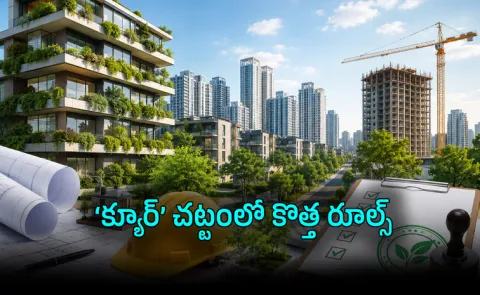 Hyderabad New Building Rules CURE Act Green Buildings Construction Norms