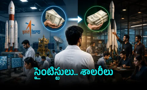 ISRO Scientists Salary vs private space jobs india