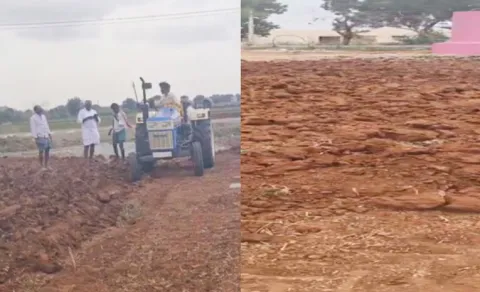 TDP Leaders Threatening Real Estate Developers in Kurnool District