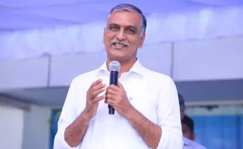  Harish Rao Criticises CMs Dictatorial Attitude