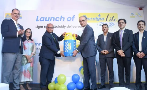 BPCL Bharat gas Lite ZIP Instant LPG Connection Lightweight Composite Cylinder