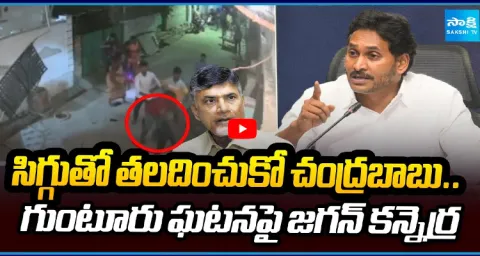 YS Jagan Slams Chandrababu Over Guntur Woman Assault