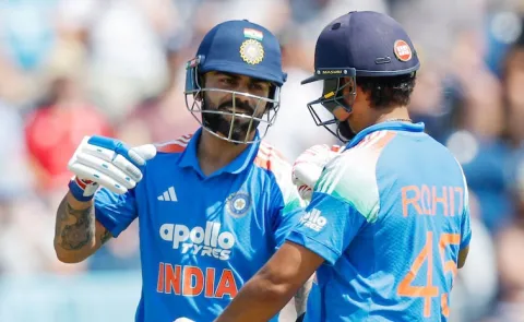 Rohit Kohli become 1st Indian pair play 400 International matches together