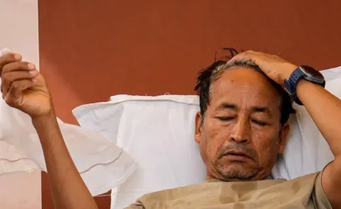 sonam Wangchuk health update with first message