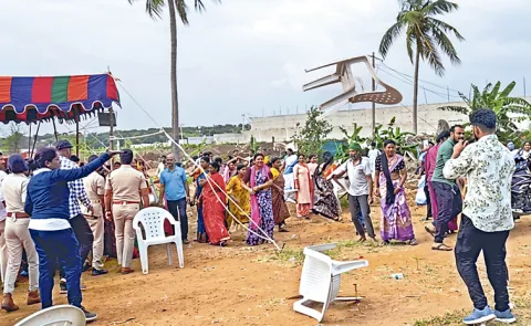 Tension in Bahadurguda Over Bullet Train Land Acquisition