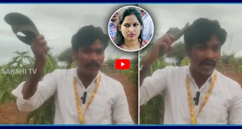 TDP Leader Sensational Allegations On MLA Bandaru Sravani  1