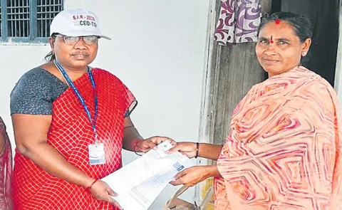 Distribution of enumeration forms is very slow in Telangana