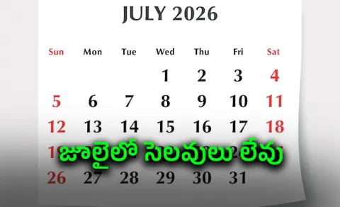July No Holidays 27 Working Days Record