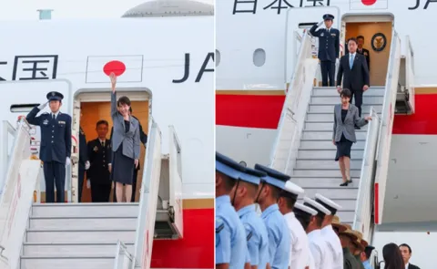 Japan-Prime Minister Sanae-Takaichi Arrives-Delhi-Official-India Tour 