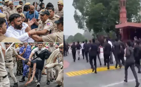 Delhi Police Alert for CJP Parliament march Updates