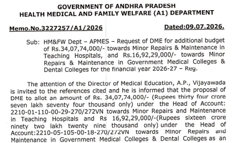 No funds for maintenance of teaching hospitals: Chandrababu govt