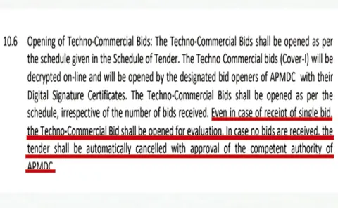 TDP brazenness regarding the Rs 348 crore Mangampet Barytes tender