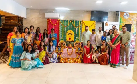 Bonalu celebrations in Hamburg, Germany 