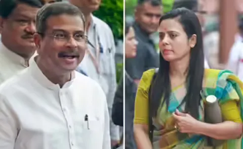 Mahua Moitras Dig at Dharmendra Pradhan Over Resignation Demand12