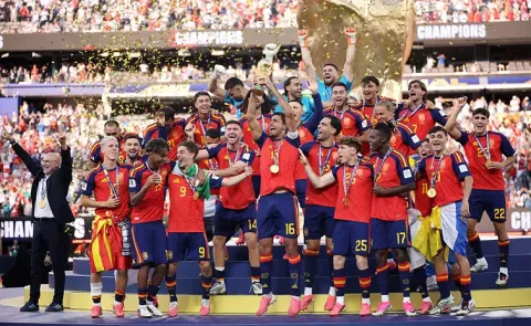Sakshi Editorial On FIFA World Cup-2026 win by Spain