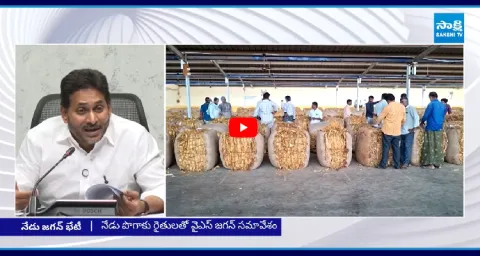 YS Jagan To Meet Tobacco Farmers In Central Office  1