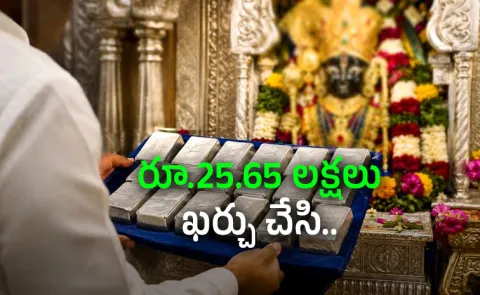  19 silver bars weighing 11 kg offered to Sanwaliya Seth 