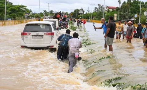 Assam Floods Worsen, 21 Dead