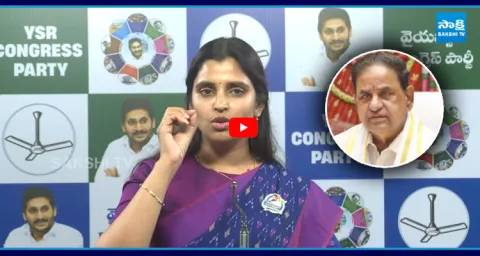 YSRCP Shyamala Fire On BR Naidu Over Tirumala Anjaneya Swamy Idol Theft 1