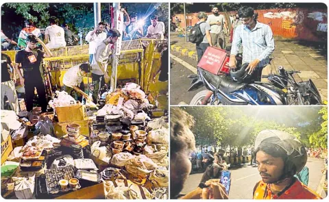 Solidarity With Delhi Protesters Through Food Delivery Apps Hyderabad