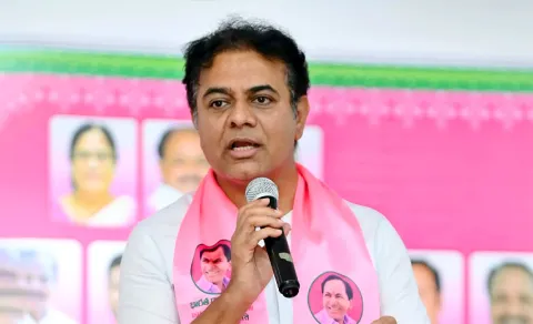 The CM should behave like a Chief Minister at least once KTR