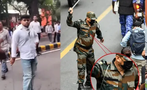 Delhi Police orders officers to be in uniform after viral lathi charge videos