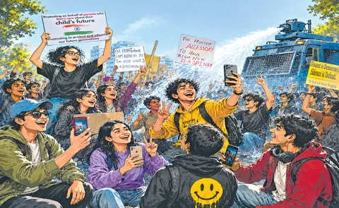 Gen Z protest brings dissent to our social media feeds