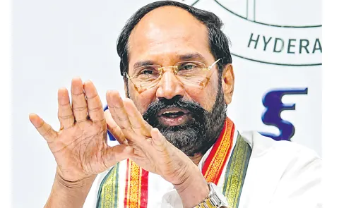 Uttam Kumar Reddy fires on top officials of Civil Supplies Department