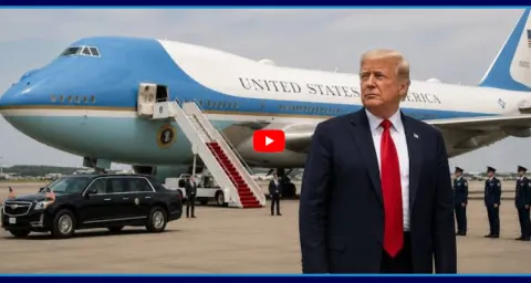 Donald Trump Switched Planes At NATO Summit After Credible Iranian Threat 1
