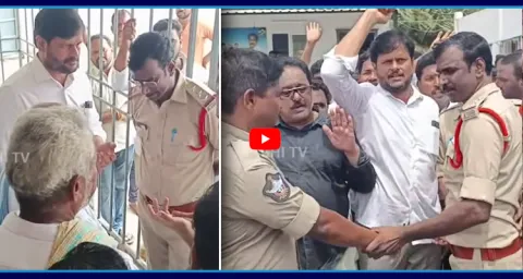 YSRCP Chintada Ravi Arrest In Srikakulam 1