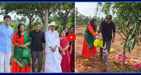 KTR Birthday Celebration in Erravalli Farmhouse 1
