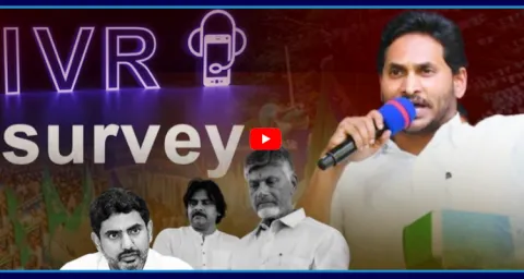 IVRS Phone Calls Survey Shock To Chandrababu Govt 1