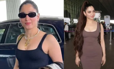 tamanna airport look Photos