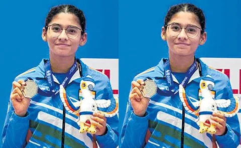 India has won a medal at the World Cup shooting tournament