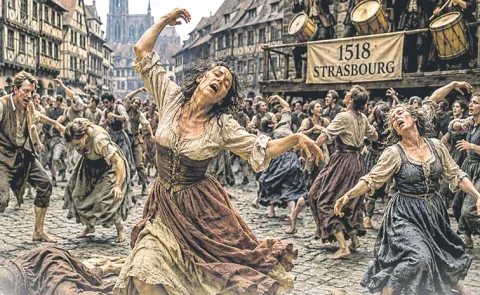 Women Frau Troffea Dance Of Death In Strasbourg France Special Story