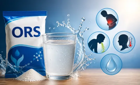 ORS Really works dehydration caused by diarrhea vomiting fever