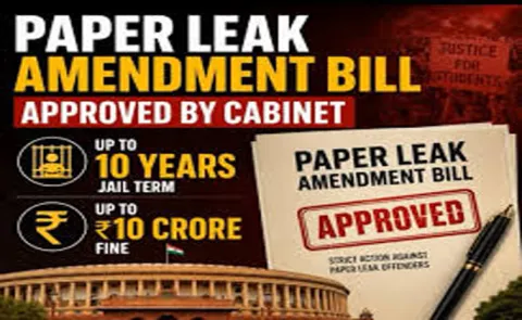Centre will introduce an amendment to the Public Examinations Prevention 